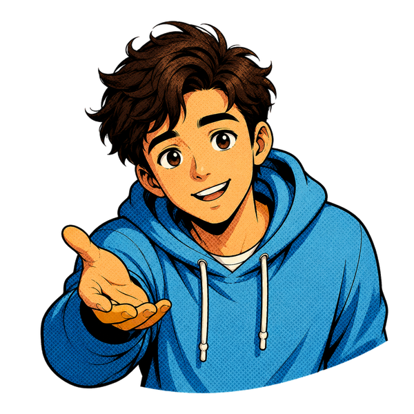 Un joven te tiende la mano